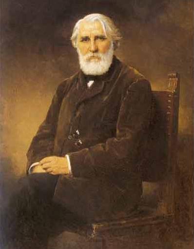А.А. Харламов. Портрет И.С. Тургенева. 1875 г.