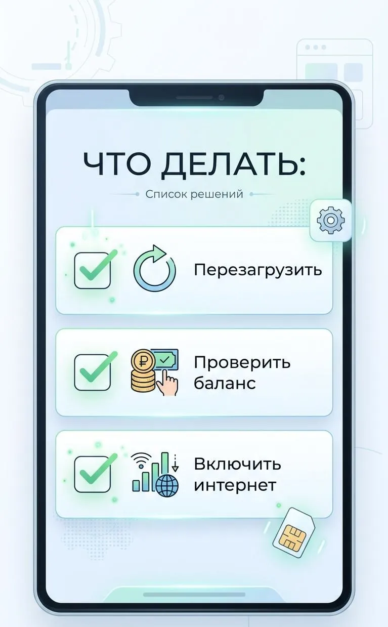 Чек-лист решений