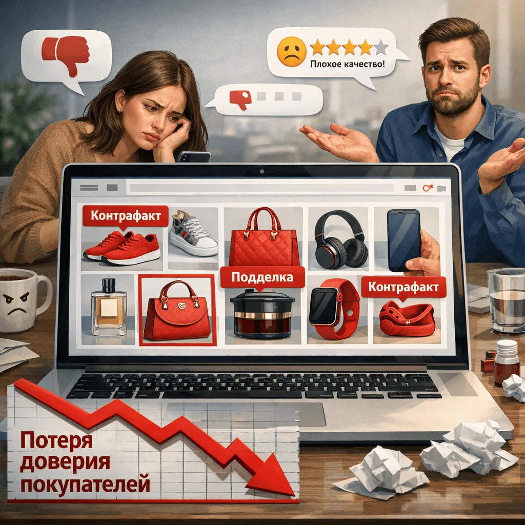 проблема контрафакта особенно актуальна для маркетплейсов