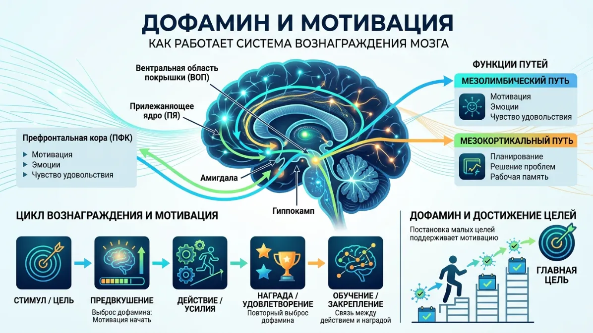 дофамин и мотивация
