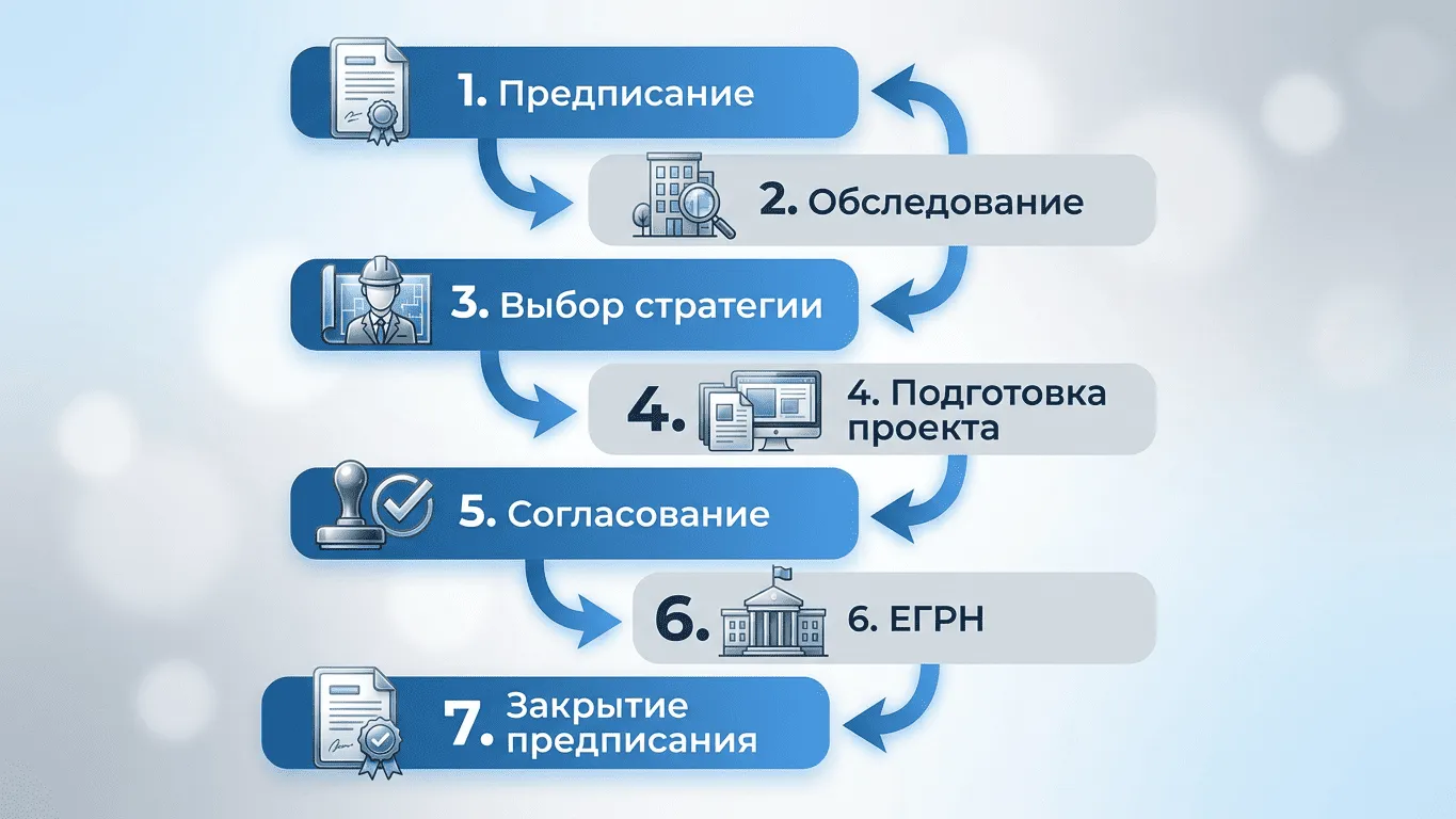 Как закрыть предписание по фасаду: пошаговая инструкция