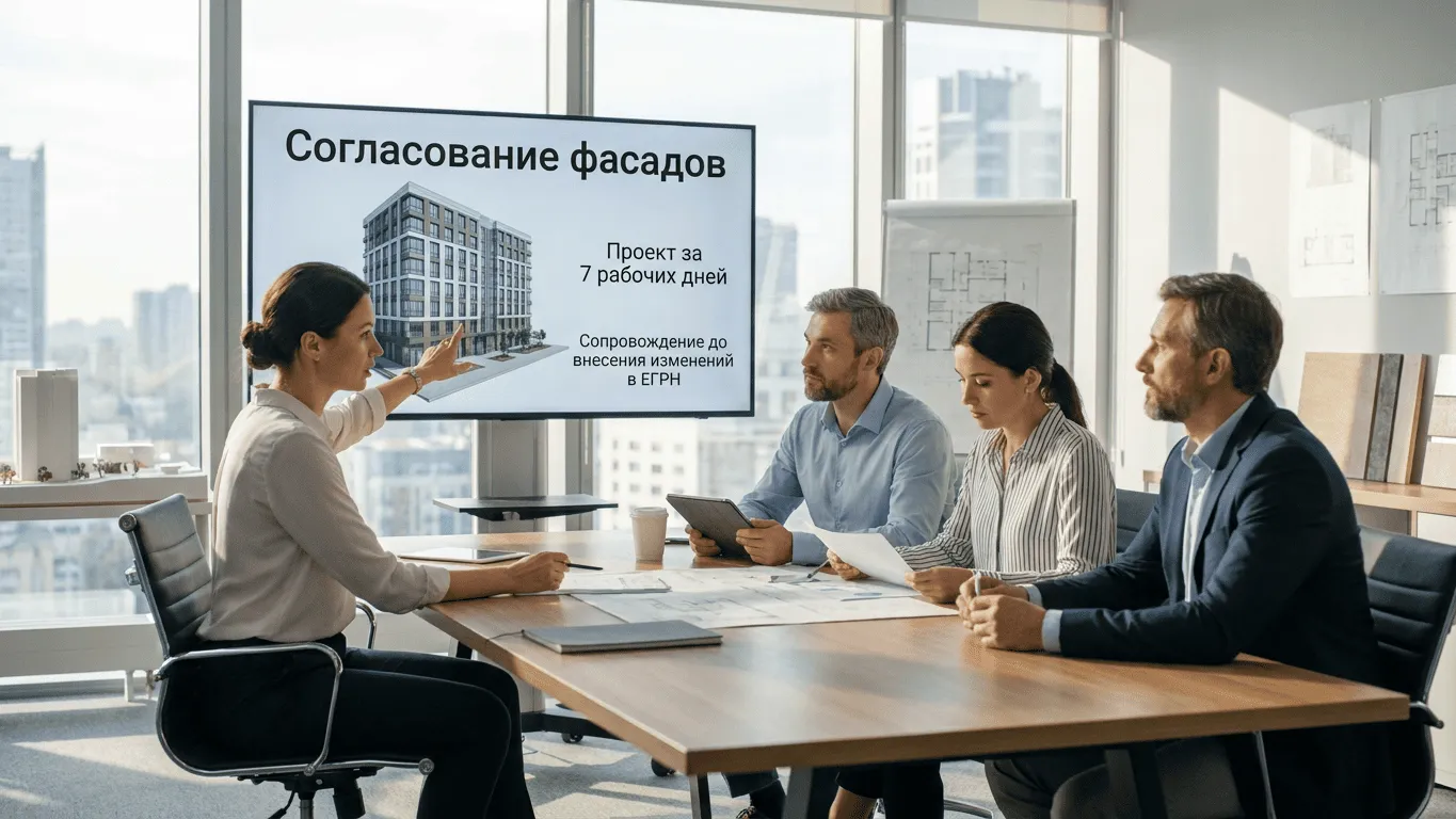 Согласование фасадов